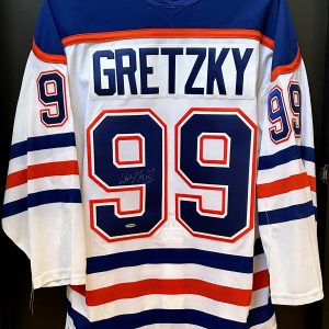 Wayne Gretzky Autographed Pro Edmonton Oilers Jersey