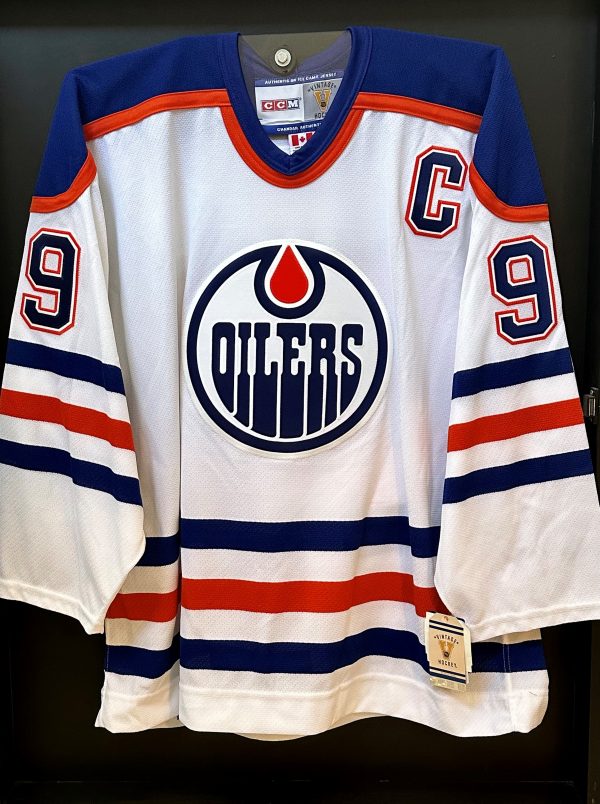 Wayne Gretzky Autographed Pro Edmonton Oilers Jersey - Image 2
