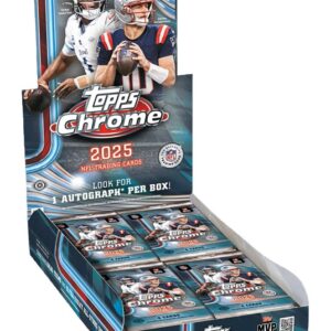 2025 Topps Chrome Football Hobby Box