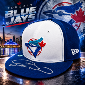Duane Ward Signed Toronto Blue Jays Retro New Era Baseball Cap