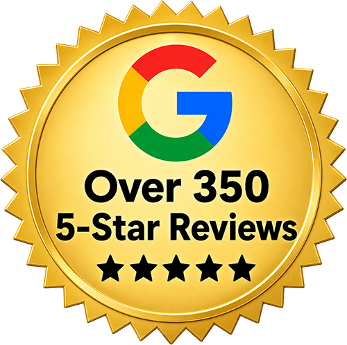 5 Star Google Review Badge
