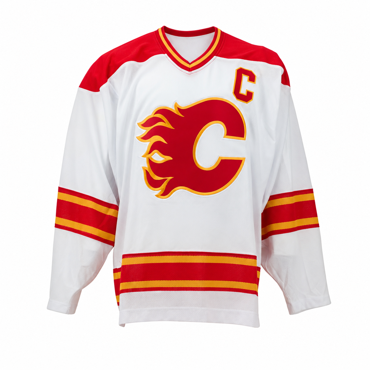 Lanny McDonald Calgary Flames Autographed Fanatics Throwback Jersey - Image 3