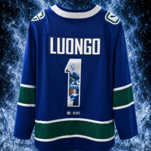 Roberto Luongo Vancouver Canucks Autographed Jersey