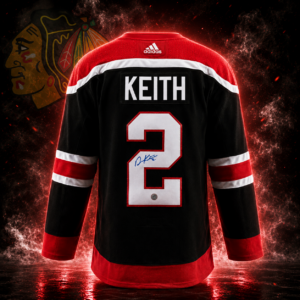 Duncan Keith Signed Chicago Blackhawks Reverse Retro Adidas Jersey