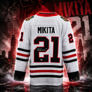 Stan Mikita Autographed Chicago Blackhawks White Fanatics Breakaway Jersey