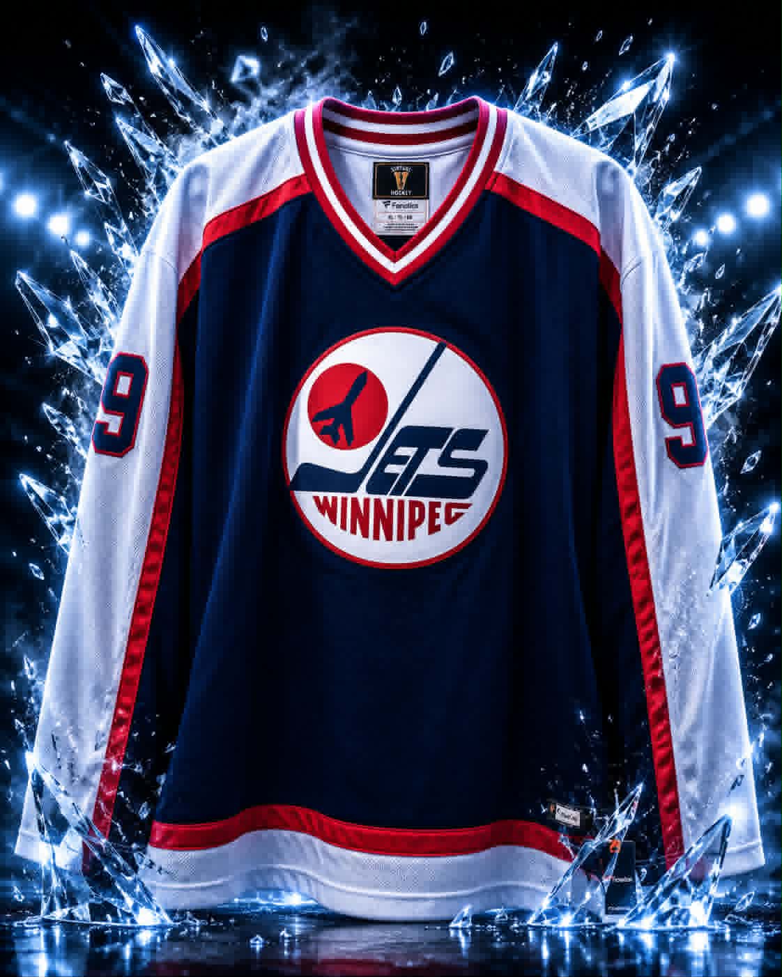 Bobby Hull Winnipeg Jets Autographed Jersey - Image 2