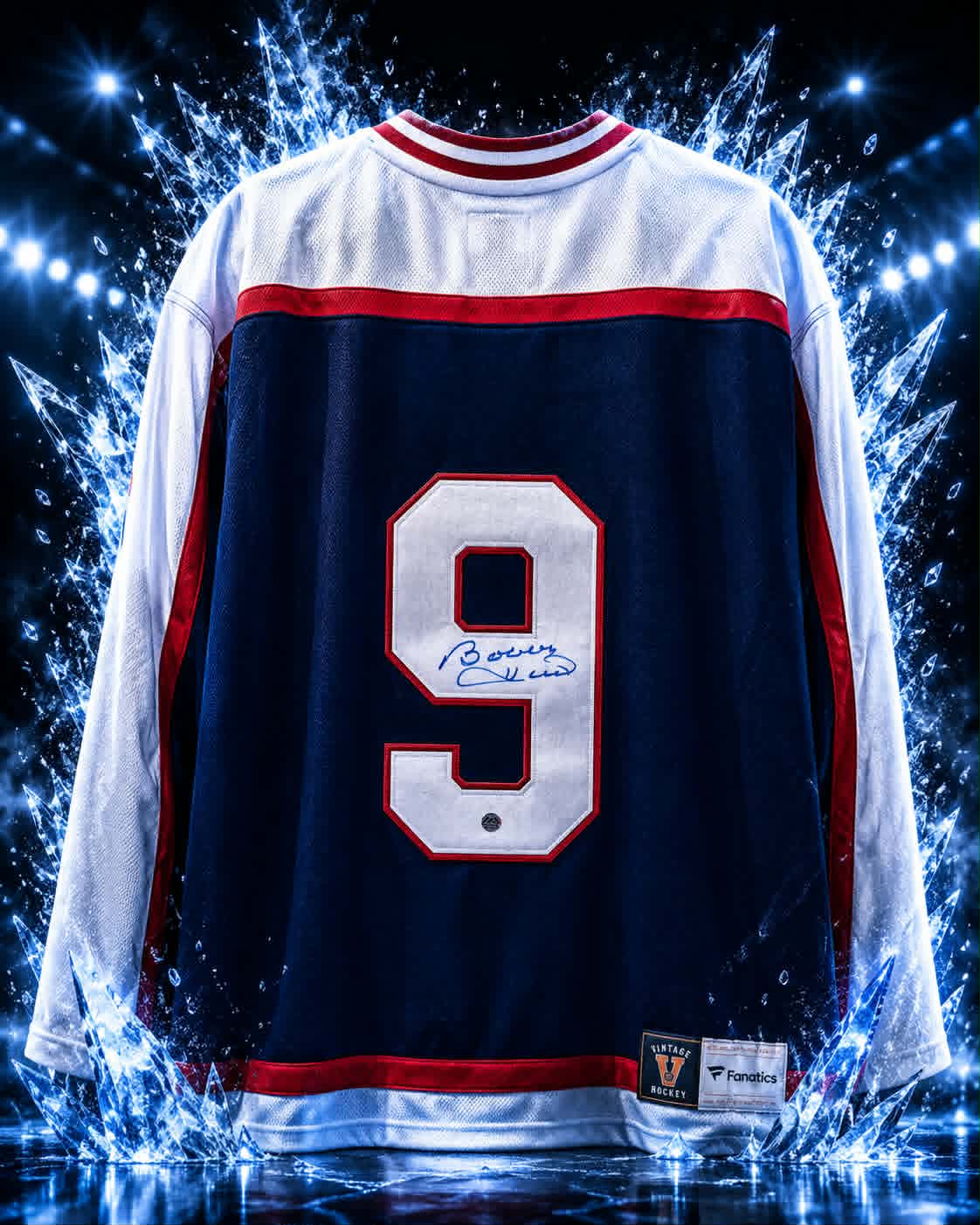 Bobby Hull Winnipeg Jets Autographed Jersey