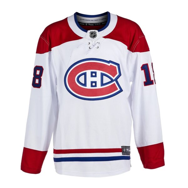 Denis Savard Montreal Canadiens Autographed White Fanatics Jersey - Image 2