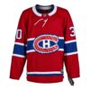 Gump Worsley Montreal Canadiens Autographed Red Fanatics Jersey - Image 2