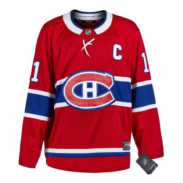 Saku Koivu Montreal Canadiens Autographed Red Fanatics Jersey - Image 2
