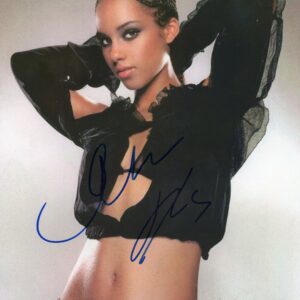 Alicia Keys Autographed 8x10 Photo