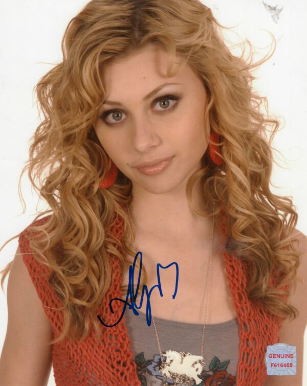 Alyson Michalka Autographed 8x10 Photo