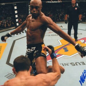 Anderson Silva UFC Autographed 8x10 Photo