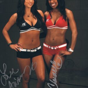 Arianny Celeste & Chandella Powell UFC Autographed 8x10 Photo