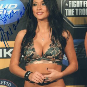 Arianny Celeste UFC Autographed 8x10 Photo