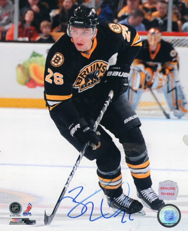 Blake Wheeler Boston Bruins Autographed 8x10 Photo