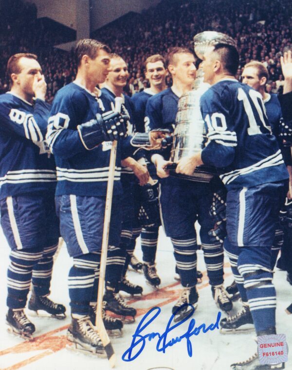 Bob Pulford Toronto Maple Leafs Autographed 8x10 Photo