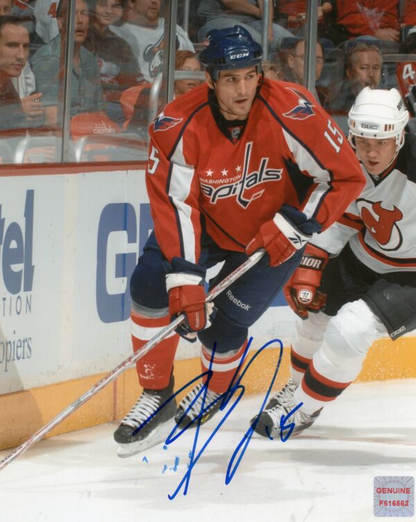 Boyd Gordon Washington Capitals Autographed 8x10 Photo