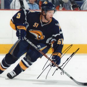 Brian Campbell Buffalo Sabres Autographed 8x10 Photo