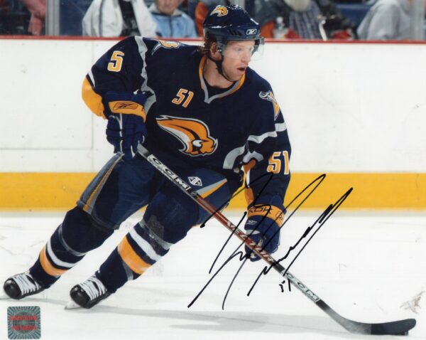 Brian Campbell Buffalo Sabres Autographed 8x10 Photo