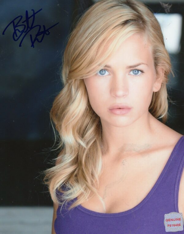 Britt Robertson Autographed 8x10 Photo