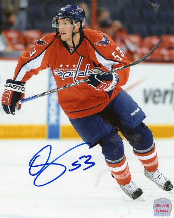 Quinton Laing Washington Capitals Autographed 8x10 Photo