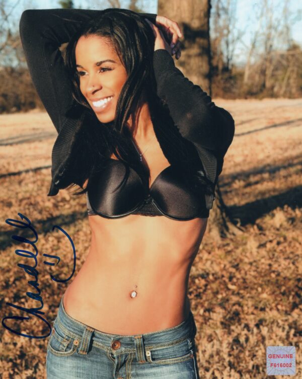 Chandella Powell UFC Autographed 8x10 Photo