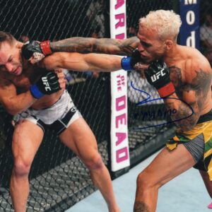 Charles Oliveira UFC Autographed 8x10 Photo