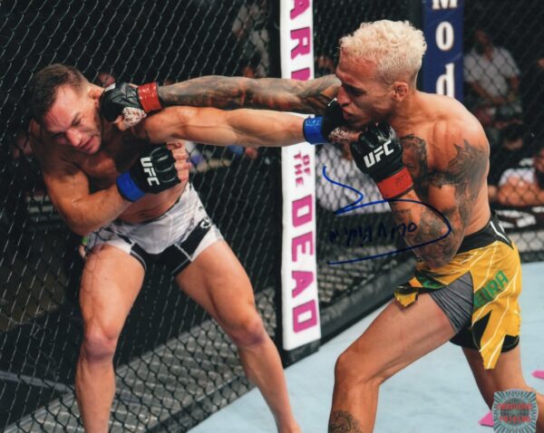 Charles Oliveira UFC Autographed 8x10 Photo
