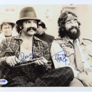 Tommy Chong & Cheech Marin Autographed "Up In Smoke" 8x10 Photo (PSA)