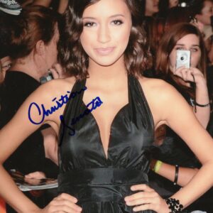 Christian Serratos Autographed 8x10 Photo