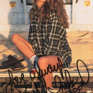 Cindy Crawford Autographed 5X7 Photo