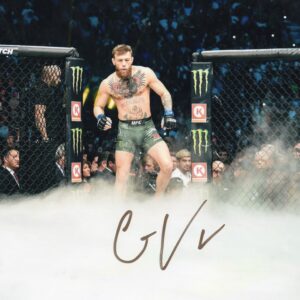 Connor McGregor UFC Autographed 8x10 Photo