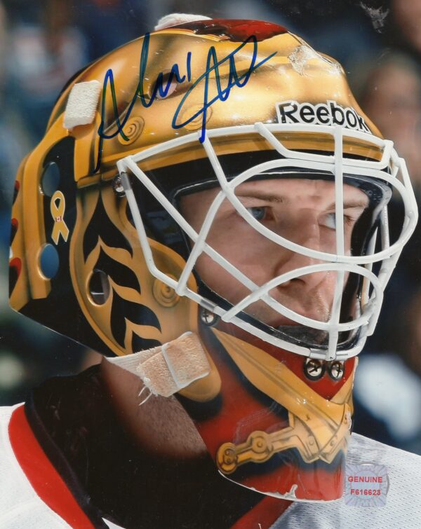 Alex Auld Florida Panthers Autographed 8x10 Photo