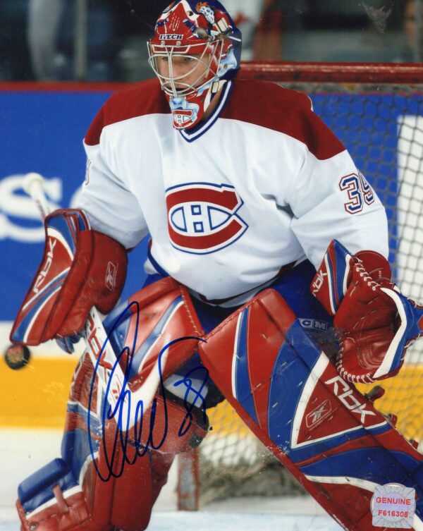 Cristobal Huet Montreal Canadiens Autographed 8x10 Photo