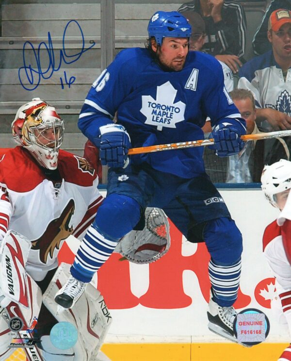 Darcy Tucker Toronto Maple Leafs Autographed 8x10 Photo