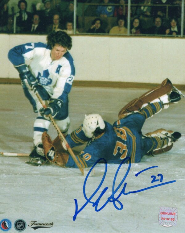 Darryl Sittler Toronto Maple Leafs Autographed 8x10 Photo