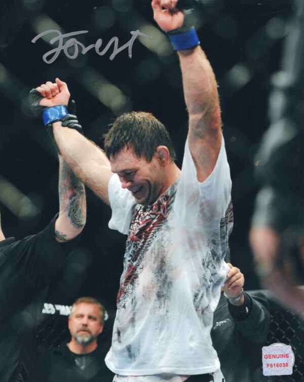Forrest Griffin UFC Autographed 8x10 Photo
