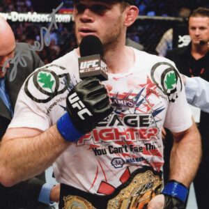 Forrest Griffin UFC Autographed 8x10 Photo