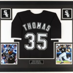 Frank Thomas Chicago White Sox Autographed Framed Jersey