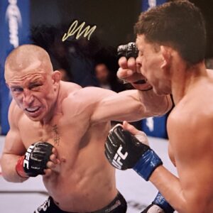 Georges St.Pierre Autographed 16x20 Photo