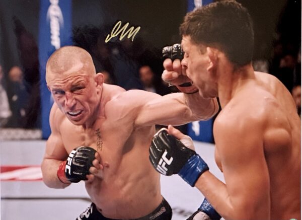 Georges St.Pierre Autographed 16x20 Photo