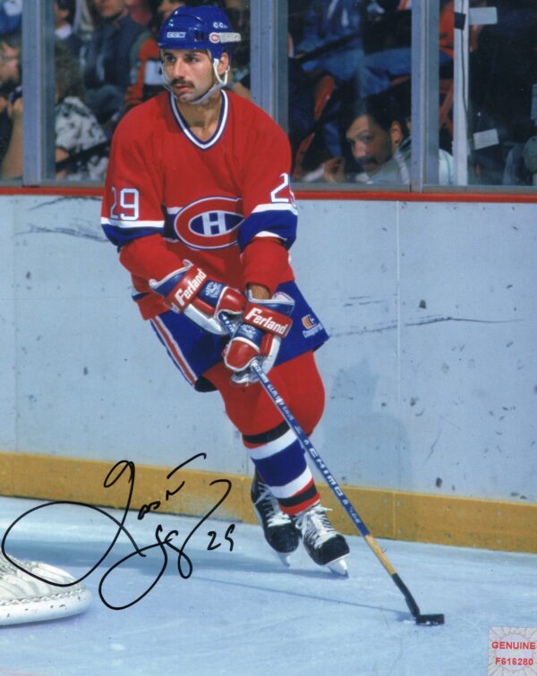 Gaston Gingras Montreal Canadiens Autographed 8x10 Photo