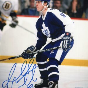 Russ Courtnall Toronto Maple Leafs Autographed 8x10 Photo
