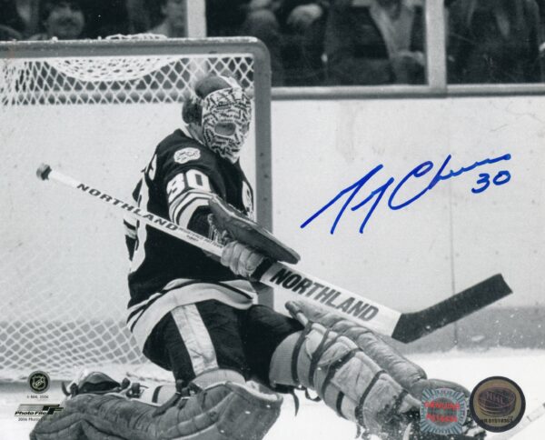 Gerry Cheevers Boston Bruins Autographed 8x10 Photo