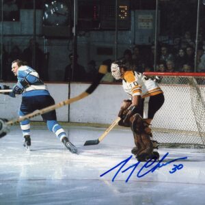 Gerry Cheevers Boston Bruins Autographed 8x10 Photo
