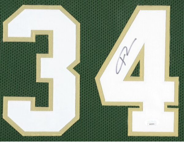 Giannis Antetokounmpo Milwaukee Bucks Framed Jersey - Image 2