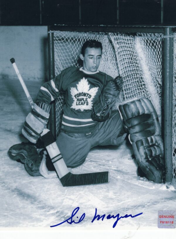 Gil Mayer Toronto Maple Leafs Autographed 8x10 Photo