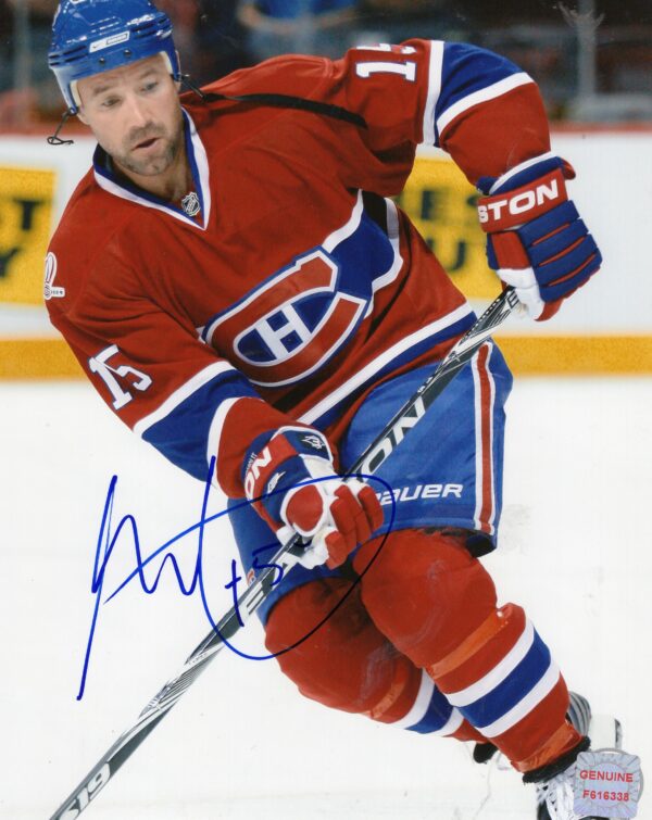 Glen Metropolit Montreal Canadiens Autographed 8x10 Photo
