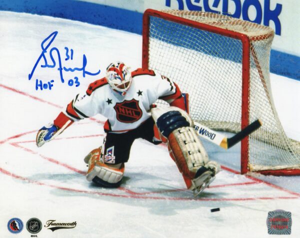Grant Fuhr All-Star Game Autographed 8x10 Photo